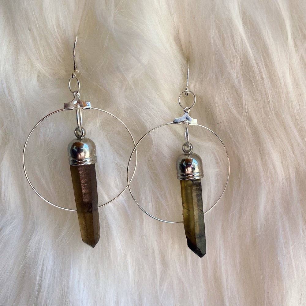Crystal earrings